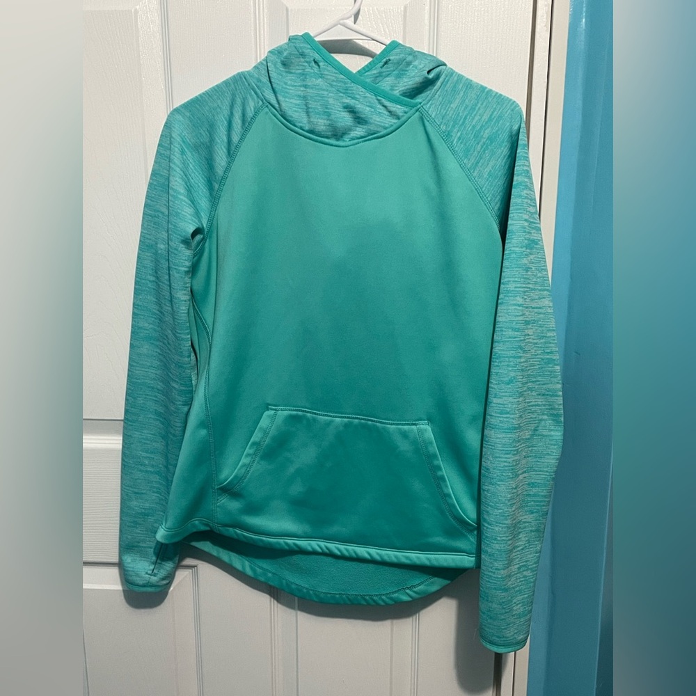 Teal Athletic Hoodie